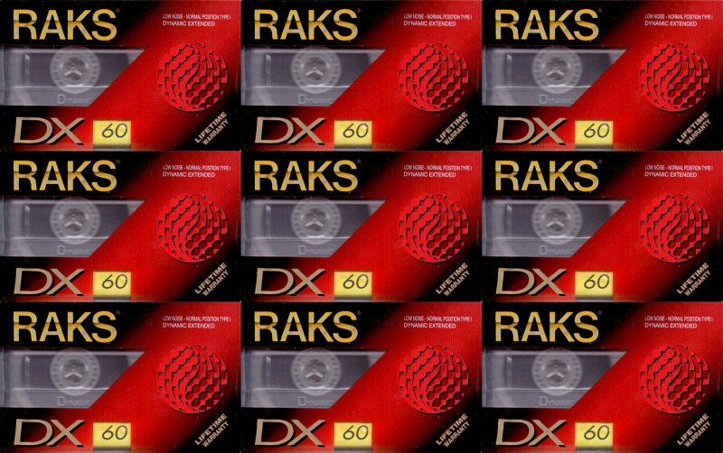 Compact Cassette: RAKS  - DX 60