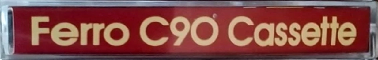 Compact Cassette WHSMITH Ferro 90 Type I Normal 1984 UK