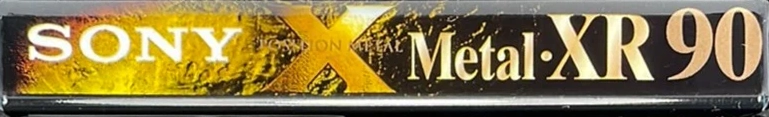 Compact Cassette Sony Metal-XR 90 "C-90 MTLXRC" Type IV Metal 1997 Europe