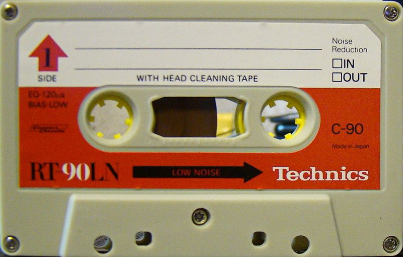 Compact Cassette Technics LN 90 "RT-90LN" Type I Normal 1978 Japan