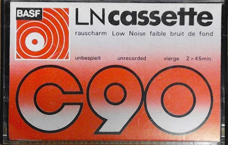 Compact Cassette: BASF  - LN 90