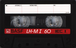 Compact Cassette BASF LH Maxima I 60 "LH-M I" Type I Normal 1985 Germany
