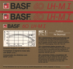Compact Cassette BASF LH Maxima I 60 "LH-M I" Type I Normal 1985 Germany