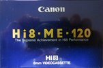 Video8, Hi8, Digital8 Canon ME 120 "Hi8 E5-120HME" Type IV Metal 1989 Europe
