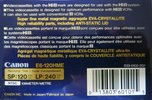 Video8, Hi8, Digital8 Canon ME 120 "Hi8 E5-120HME" Type IV Metal 1989 Europe