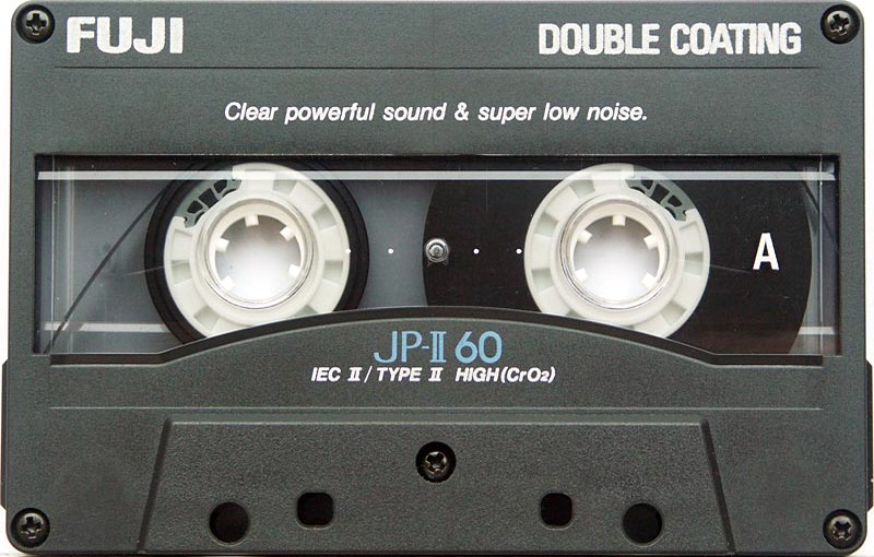 Compact Cassette Fuji JP-II 60 Type II Chrome 1992 Europe