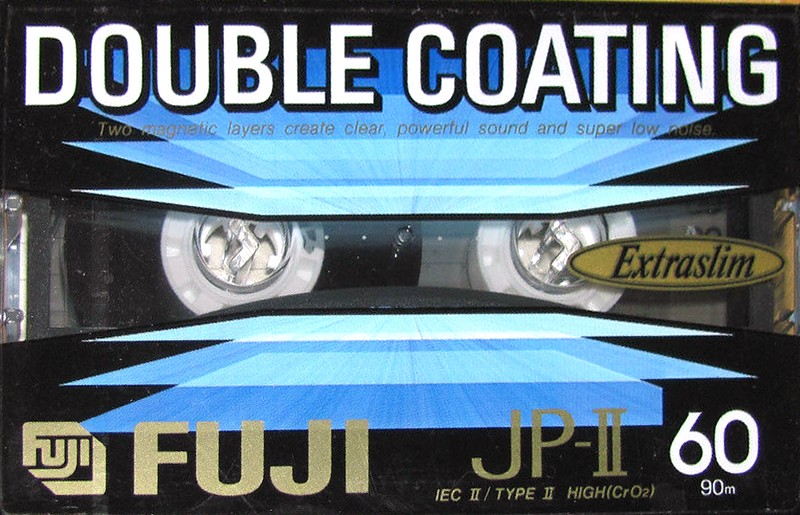 Compact Cassette Fuji JP-II 60 Type II Chrome 1992 Europe