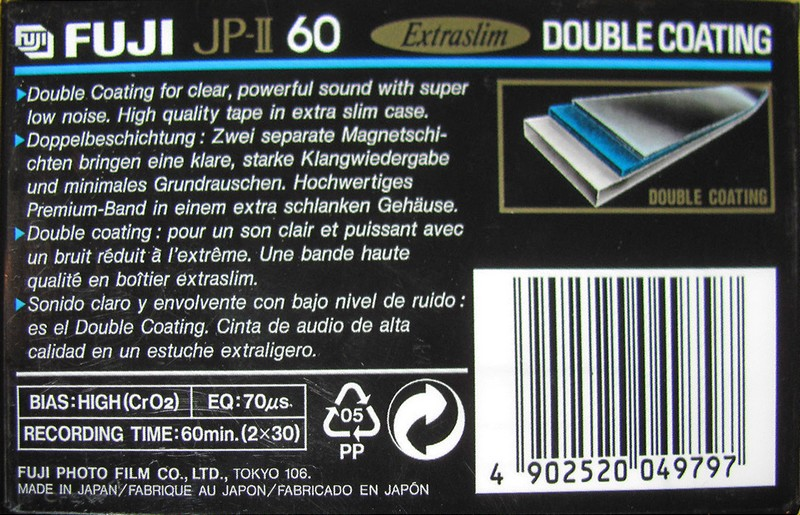 Compact Cassette: FUJI Fuji - JP-II 60