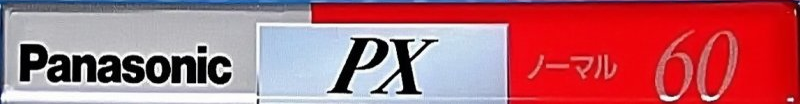 Compact Cassette Panasonic PX 60 "RT-60PX" Type I Normal 1994 Japan