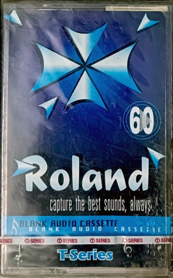 Compact Cassette T-Series 60 "Roland" Type I Normal India