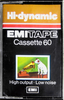Compact Cassette EMITAPE HI-DYNAMIC 60 Type I Normal 1973 Europe