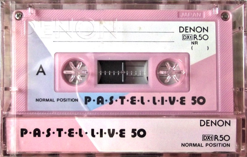 Compact Cassette: Nippon Columbia / Denon Denon - DX1 Pastel Live 50