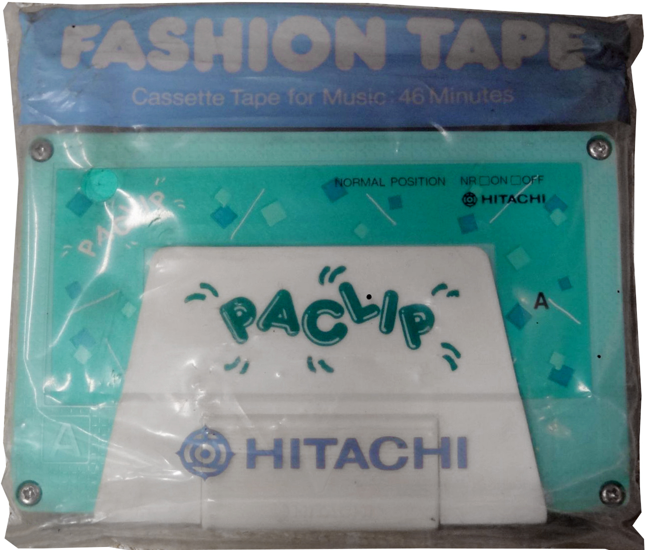 Compact Cassette Hitachi FC / Paclip 46 "FC46GN" Type I Normal 1986 Japan