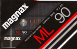 Compact Cassette Magnax ML 90 Type I Normal 1981 Japan