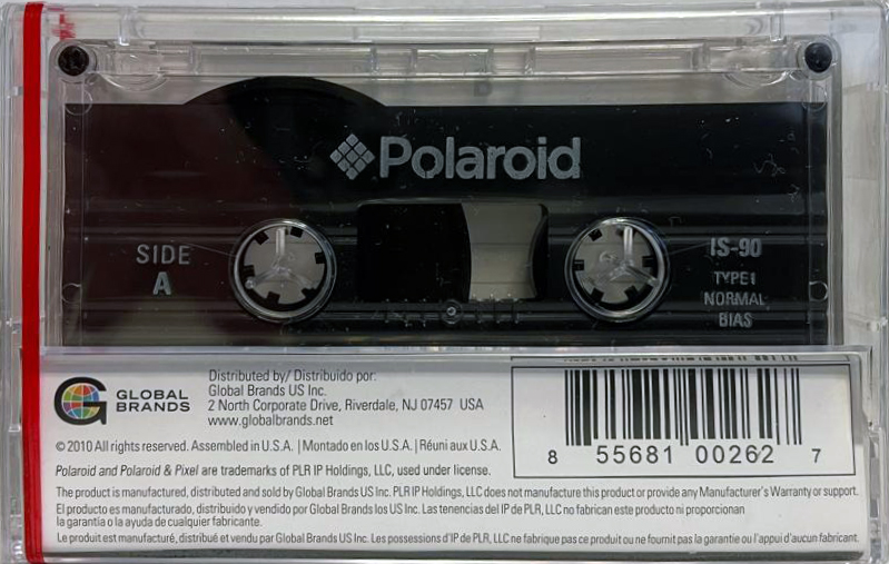 Compact Cassette Polaroid 90 "IS" Type I Normal 2010 Latin America
