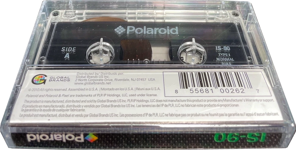 Compact Cassette Polaroid 90 "IS" Type I Normal 2010 Latin America