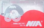 Compact Cassette NIA 60 "BT-60" Type I Normal