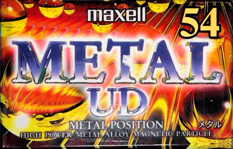 Compact Cassette: Maxell / Hitachi Maxell - Metal UD 54