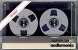 Compact Cassette Audiomania Super/LH 90 Type I Normal 1987 Sweden