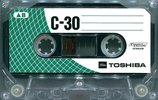 Compact Cassette Toshiba 30 Demonstration Tape Japan
