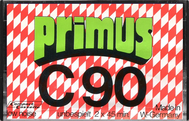 Compact Cassette Primus 90 Type I Normal Germany