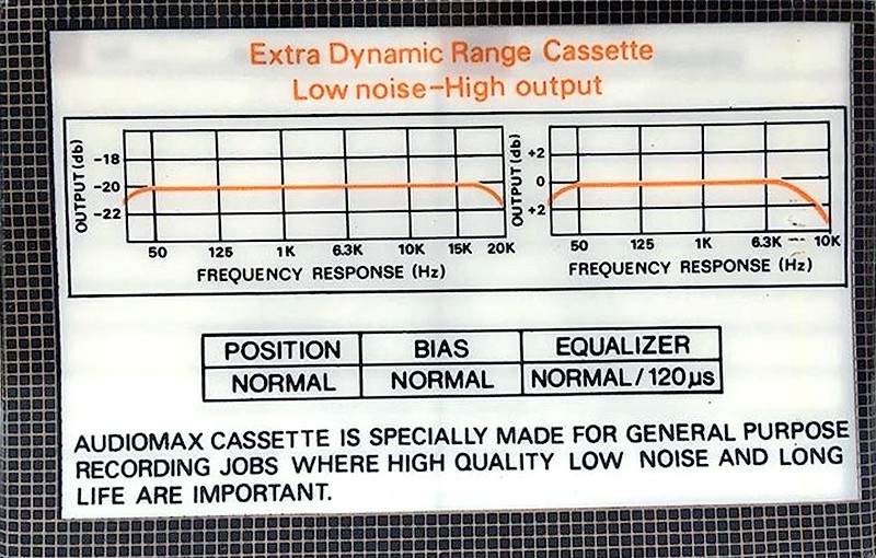 Compact Cassette:  Audiomax - SQ 60