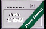 Compact Cassette Grundig 60 Type III Ferro Chrome 1981 Europe