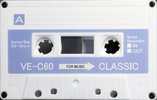 Compact Cassette Classic VE / Lavender 60 Type I Normal 2023 Worldwide