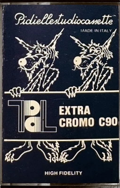 Compact Cassette Pidiellestudiocassette 90 Type II Chrome Italy