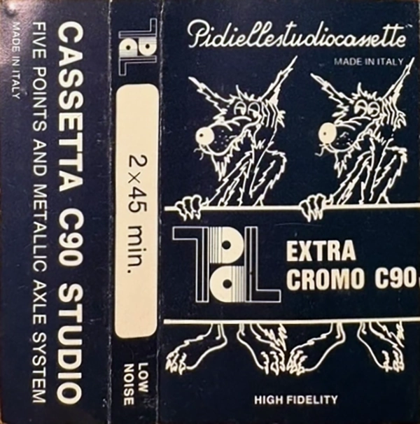 Compact Cassette Pidiellestudiocassette 90 Type II Chrome Italy