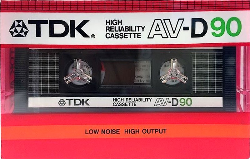 Compact Cassette: TDK  - AV-D 90