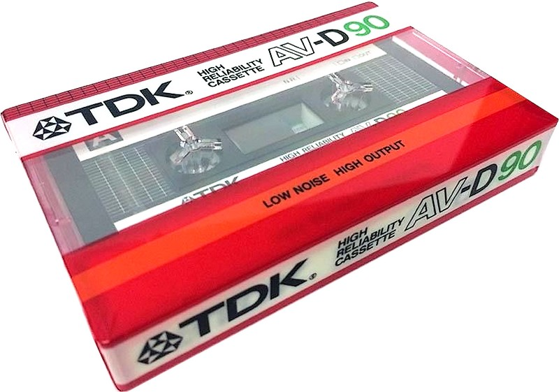 Compact Cassette: TDK  - AV-D 90