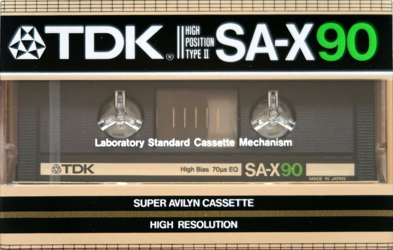 Compact Cassette: TDK  - SA-X 90