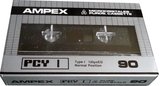 Compact Cassette Ampex PCY 90 Type I Normal 1980 North America