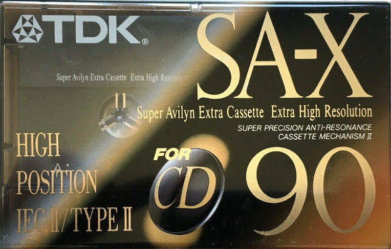 Compact Cassette: TDK  - SA-X 90