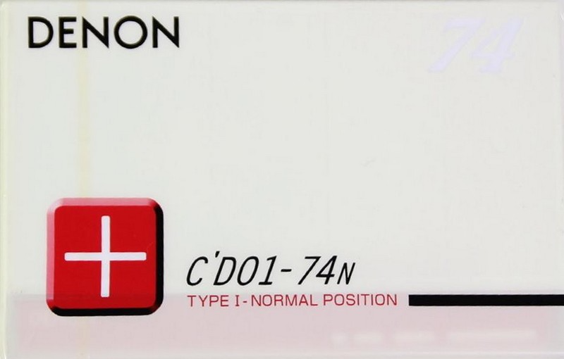 Compact Cassette Denon CDo 1 74 "C-DO 1 74N" Type I Normal 1997 Japan