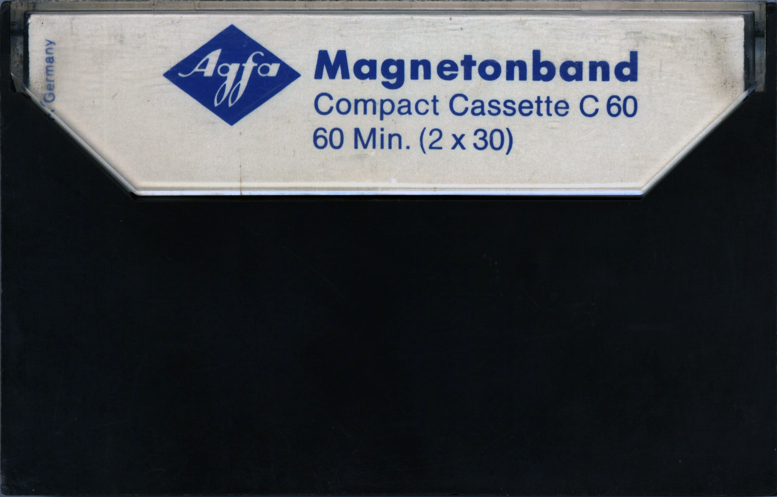 Compact Cassette AGFA 60 Type I Normal 1966 Germany