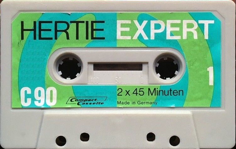 Compact Cassette Hertie Expert 90 Type I Normal 1978 Germany