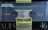Compact Cassette Maxell XLII-S 46 Type II Chrome 1990 Japan