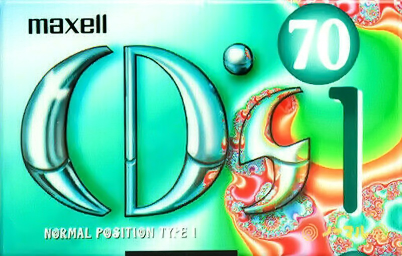 Compact Cassette Maxell CD`s I / CD`s 1 70 "CDS1-70L" Type I Normal 1997 Japan