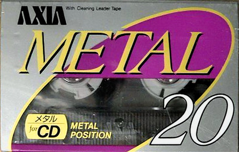 Compact Cassette: FUJI AXIA - Metal 20