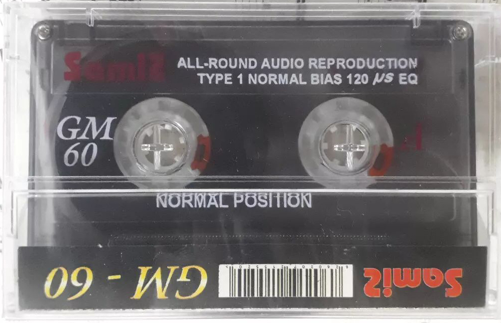 Compact Cassette Samiz 60 "GM" Type I Normal Iran