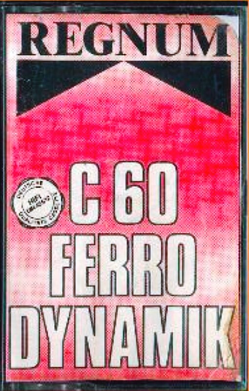 Compact Cassette Regnum 60 Type I Normal Europe