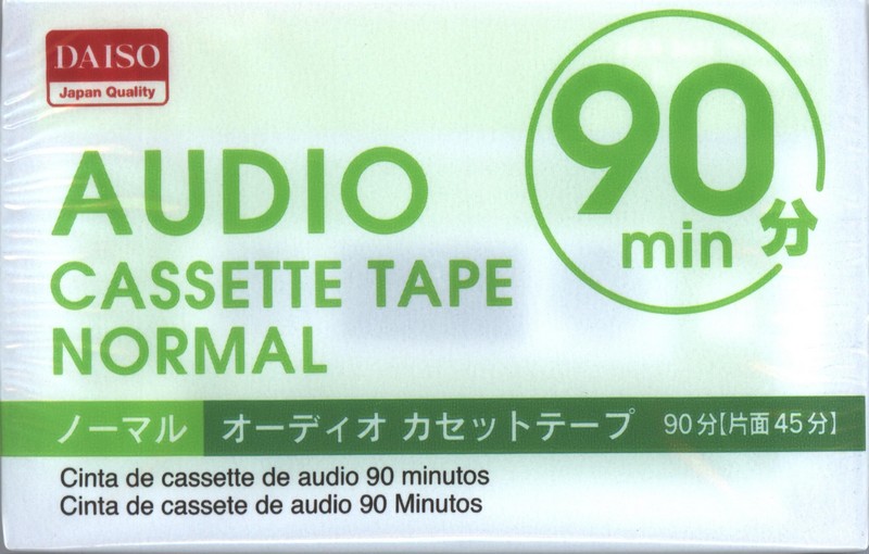 Compact Cassette Daiso K187 90 "№ 119" Type I Normal 2005 Brazil