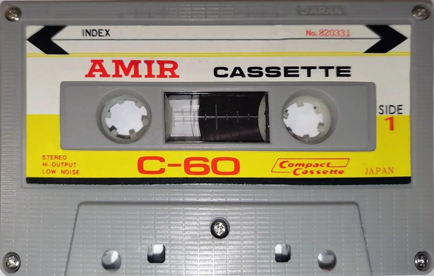 Compact Cassette Amir 60 Type I Normal Japan