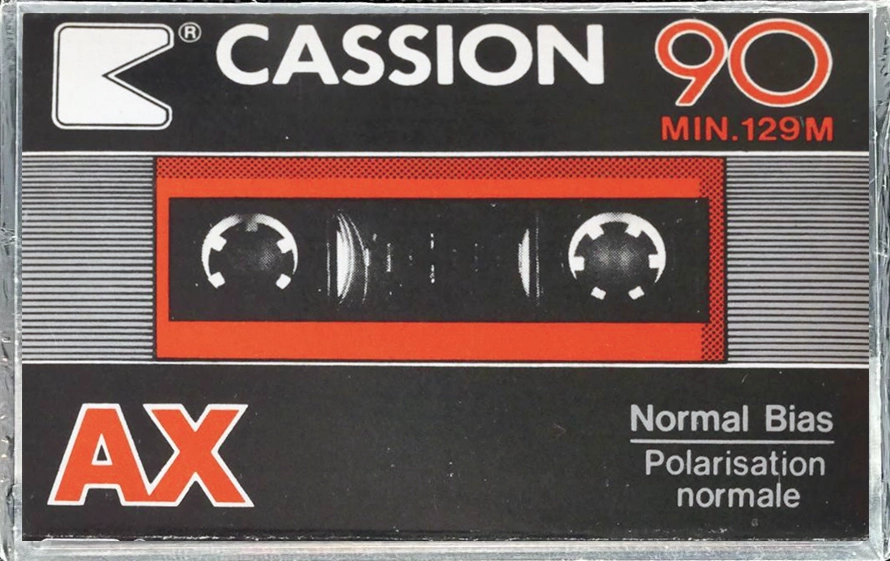 Compact Cassette Cassion AX 90 Type I Normal 1987 Canada