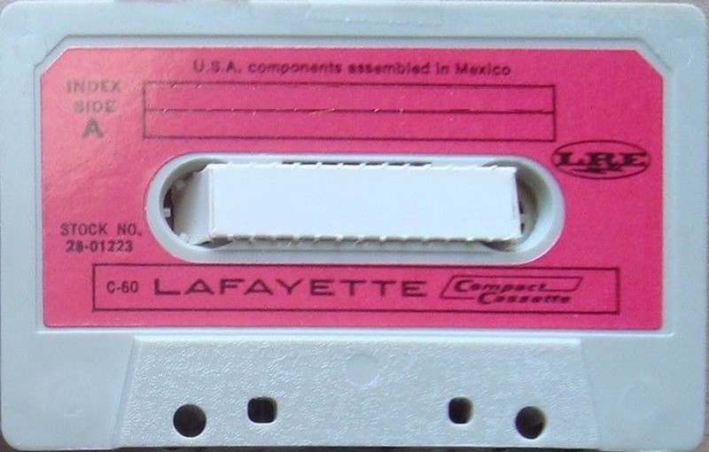 Compact Cassette:  Lafayette/LRE -  60