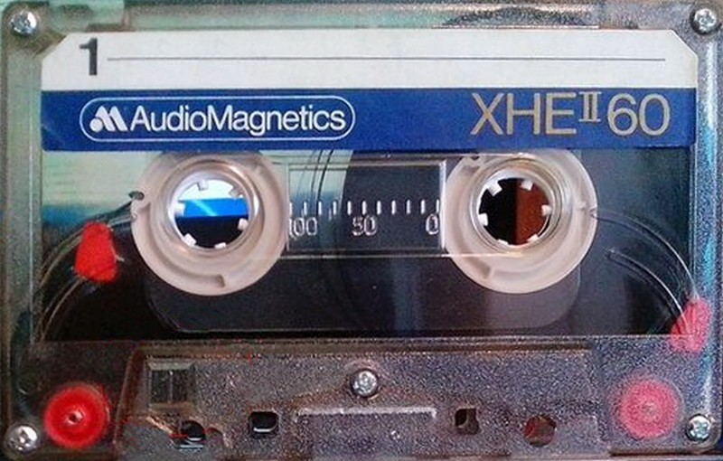 Compact Cassette Audio Magnetics XHE II 60 Type II Chrome 1979 Europe