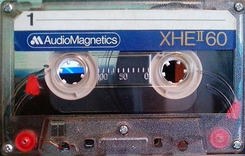 Compact Cassette:  Audio Magnetics - XHE II 60