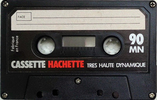 Compact Cassette Hachette Tres Haute Dynamique 90 Type I Normal 1983 France